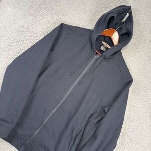 5.11 Tactical Engage Full Zip Hoodie Mens Large Navy Blue Jacket Double Zip